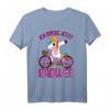 Fahrradprüfung Mädchen T-Shirt mit Einhorn – Lustiges Design für Grundschülerinnen, Ideal zur bestandenen Radfahrprüfung und Fahrradführerschein