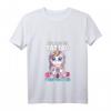 Damen Unicorn Tattoo T-Shirt mit V-Ausschnitt – Lustiges Tattoo Motiv, Geschenkidee für Tätowierte & Tattoo-Fans