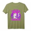 Kinder 5. Geburtstag T-Shirt - Ich Bin Schon 5 Jahre Mädchen Einhorn Lila Geschenk für Geburtstagsfeier und Einhorn-Liebhaber