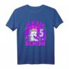 Kinder 5. Geburtstag T-Shirt - Ich Bin Schon 5 Jahre Mädchen Einhorn Lila Geschenk für Geburtstagsfeier und Einhorn-Liebhaber
