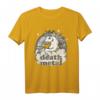 Death Metal Einhorn T-Shirt - Lustiges Fun Unicorn Shirt für Metal Fans und Einhorn-Liebhaber