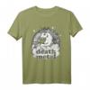 Death Metal Einhorn T-Shirt - Lustiges Fun Unicorn Shirt für Metal Fans und Einhorn-Liebhaber