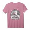 Death Metal Einhorn T-Shirt - Lustiges Fun Unicorn Shirt für Metal Fans und Einhorn-Liebhaber