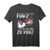 Riechst Du den Furz ist der Abstand zu kurz - Lustiges Einhorn Pups T-Shirt für Einhorn Fans und Humorliebhaber