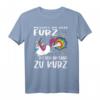 Riechst Du den Furz ist der Abstand zu kurz - Lustiges Einhorn Pups T-Shirt für Einhorn Fans und Humorliebhaber