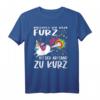 Riechst Du den Furz ist der Abstand zu kurz - Lustiges Einhorn Pups T-Shirt für Einhorn Fans und Humorliebhaber