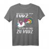 Riechst Du den Furz ist der Abstand zu kurz - Lustiges Einhorn Pups T-Shirt für Einhorn Fans und Humorliebhaber