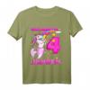 Kinder 4. Geburtstag Geschenk - Einhorn Meerjungfrau T-Shirt für Mädchen, Lustiges Geburtstagsshirt für Kinder, die Ponys und Feen lieben