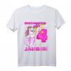 Kinder 4. Geburtstag Geschenk - Einhorn Meerjungfrau T-Shirt für Mädchen, Lustiges Geburtstagsshirt für Kinder, die Ponys und Feen lieben
