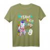 Kinder Geburtstagsshirt 8 Jahre Mädchen & Junge - Einhorn T-Shirt als tolles Geburtstagsgeschenk für Mädchen und Jungen