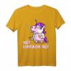 Nö Einfach Nö Einhorn T-Shirt - Sarkastisches Statement für Männer und Frauen, Perfekt als Geschenk zum Geburtstag & für Einhorn-Fans mit Humor