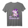 Nö Einfach Nö Einhorn T-Shirt - Sarkastisches Statement für Männer und Frauen, Perfekt als Geschenk zum Geburtstag & für Einhorn-Fans mit Humor