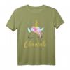 Chantale Namen Geschenk - Süßes Einhorn T-Shirt für Mädchen und Damen, Perfekt für Geburtstagsfeiern & Einhorn-Partys