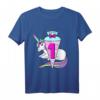 Lustiges Einhorn Schultüte Schulkind Geburtstag Regenbogen T-Shirt – Perfekt für Schulanfang, Geburtstag & neue Starts