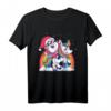 Weihnachten Santa reitet Einhorn T-Shirt – Lustiges festliches Xmas Shirt für Kinder, Teenager & Erwachsene mit Einhorn-Motiv