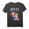 Kotzi T-Shirt Damen Einhorn Sauf T-Shirt für JGA & Malle Party - Lustiges Gruppenshirt für Mallorca-Urlaub & Bierliebhaberinnen