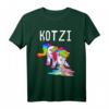 Kotzi T-Shirt Damen Einhorn Sauf T-Shirt für JGA & Malle Party - Lustiges Gruppenshirt für Mallorca-Urlaub & Bierliebhaberinnen
