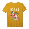 Kotzi T-Shirt Damen Einhorn Sauf T-Shirt für JGA & Malle Party - Lustiges Gruppenshirt für Mallorca-Urlaub & Bierliebhaberinnen
