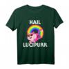 Hail Lucipurr Satan Katze Einhorn T-Shirt – Lustiges Gothic-Design mit 666 Kittycorn für Metal, Punk und Emo Fans