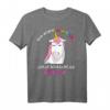Böses Comic Einhorn klatscht Glitzer - Lustiges Regenbogen Fun T-Shirt für Einhorn-Fans, Reiter, Pferde-Liebhaber und Humorvolle