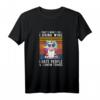 That's What I Do I Drink Wine I Hate People - Lustiges Einhorn T-Shirt für Frauen, Geschenk für Wein- und Einhornliebhaberinnen
