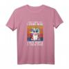 That's What I Do I Drink Wine I Hate People - Lustiges Einhorn T-Shirt für Frauen, Geschenk für Wein- und Einhornliebhaberinnen