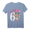 Kinder Reh Geburtstagsshirt für 6 Jahre - Lustiges Geburtstagsoutfit für Mädchen und Jungen, ideales Geschenk für den sechsten Geburtstag