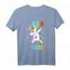Kinder Ich bin 1. Klasse Einhorn Einschulung Mädchen T-Shirt - Süßes Schulanfangsgeschenk für Erstklässlerinnen