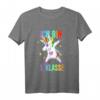 Kinder Ich bin 1. Klasse Einhorn Einschulung Mädchen T-Shirt - Süßes Schulanfangsgeschenk für Erstklässlerinnen