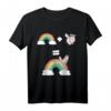 Einhorn Theodor Regenbogen T-Shirt für Kinder - NICI Design, klassisch geschnitten, doppelt genähter Saum