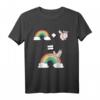 Einhorn Theodor Regenbogen T-Shirt für Kinder - NICI Design, klassisch geschnitten, doppelt genähter Saum