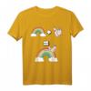 Einhorn Theodor Regenbogen T-Shirt für Kinder - NICI Design, klassisch geschnitten, doppelt genähter Saum