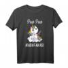 Pew Pew Madafakas Einhorn mit Pistolen - Lustiges Fantasy T-Shirt für Gamer, Freunde & Humorliebhaber als Geschenkidee
