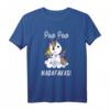 Pew Pew Madafakas Einhorn mit Pistolen - Lustiges Fantasy T-Shirt für Gamer, Freunde & Humorliebhaber als Geschenkidee