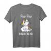 Pew Pew Madafakas Einhorn mit Pistolen - Lustiges Fantasy T-Shirt für Gamer, Freunde & Humorliebhaber als Geschenkidee
