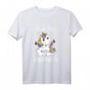 Pew Pew Madafakas Einhorn mit Pistolen - Lustiges Fantasy T-Shirt für Gamer, Freunde & Humorliebhaber als Geschenkidee