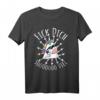 Fick Dich so viel | Sarkastisches Einhorn T-Shirt mit Mittelfinger – Humorvolles Motiv für Misanthropen & Einhornfans
