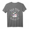 Fick Dich so viel | Sarkastisches Einhorn T-Shirt mit Mittelfinger – Humorvolles Motiv für Misanthropen & Einhornfans