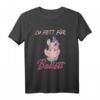 Zu fett für Ballett - Lustiges Einhorn Fett weg T-Shirt für Ballett- und Einhornliebhaber mit Humor