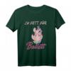 Zu fett für Ballett - Lustiges Einhorn Fett weg T-Shirt für Ballett- und Einhornliebhaber mit Humor