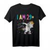 Ich bin 29+ lustiges 30. Geburtstag Einhorn T-Shirt - Originelles Geschenk für 30-Jährige Frauen & Männer