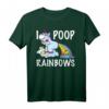 Lustiges Einhorn Regenbogen T-Shirt für Männer und Frauen – Perfekt für Partys, Regenbogenliebhaber und als buntes Kostüm