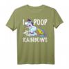 Lustiges Einhorn Regenbogen T-Shirt für Männer und Frauen – Perfekt für Partys, Regenbogenliebhaber und als buntes Kostüm