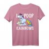 Lustiges Einhorn Regenbogen T-Shirt für Männer und Frauen – Perfekt für Partys, Regenbogenliebhaber und als buntes Kostüm