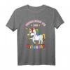 Abends Werd' Ich Zum Weinhorn T-Shirt – Lustiges Geschenk für Wein- und Einhorn-Fans zu Partys, Geburtstagen & Weihnachten