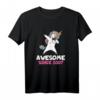 Awesome since 2007 T-Shirt für den 13. Geburtstag - Einhorn Mädchen T-Shirt mit Dabbing Motiv für Geburtstag & Feier