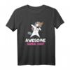 Awesome since 2007 T-Shirt für den 13. Geburtstag - Einhorn Mädchen T-Shirt mit Dabbing Motiv für Geburtstag & Feier