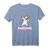 Awesome since 2007 T-Shirt für den 13. Geburtstag - Einhorn Mädchen T-Shirt mit Dabbing Motiv für Geburtstag & Feier