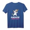 Awesome since 2007 T-Shirt für den 13. Geburtstag - Einhorn Mädchen T-Shirt mit Dabbing Motiv für Geburtstag & Feier