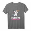 Awesome since 2007 T-Shirt für den 13. Geburtstag - Einhorn Mädchen T-Shirt mit Dabbing Motiv für Geburtstag & Feier